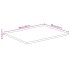Tablero de mesa rectangular borde natural acacia 90x80x2,5
