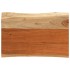 Tablero de mesa rectangular borde natural acacia 70x40x3,8