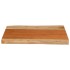 Tablero de mesa rectangular borde natural acacia 70x40x3,8