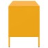 Mueble para TV acero amarillo mostaza 68x39x50,5