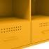 Mueble para TV acero amarillo mostaza 68x39x50,5