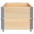Jardinera de madera maciza de pino 150x50