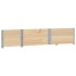 Jardinera de madera maciza de pino 150x50