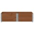 Jardinera de madera maciza de pino marrón 150x100