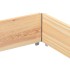 Jardinera de madera maciza de pino 150x100