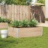 Jardinera de madera maciza de pino 120x80