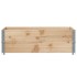 Jardinera de madera maciza de pino 120x80