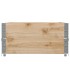 Jardinera de madera maciza de pino 120x80