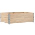 Jardinera de madera maciza de pino 120x80
