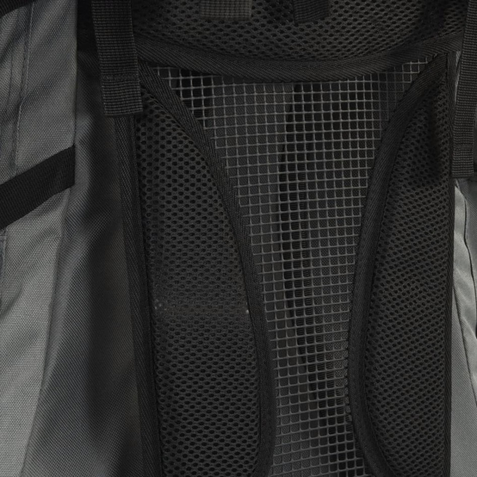 Mochila de senderismo tela oxford gris 80