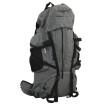 Mochila de senderismo tela oxford gris 100 l