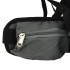 Mochila de senderismo tela oxford gris 100