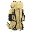 Mochila de senderismo tela oxford caqui 100 l