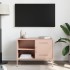 Mueble de TV acero rosa 68x39x50,5