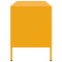 Mueble de TV de acero amarillo mostaza 68x39x50,5