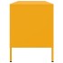 Mueble de TV de acero amarillo mostaza 100,5x39x50,5