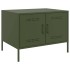 Mesa de centro acero verde oliva 68x50x50,5