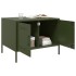 Mesa de centro acero verde oliva 68x50x50,5