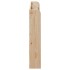 Cabecero de cama con estantes madera maciza de pino 150