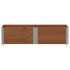 Collares de palets 2 uds madera maciza de pino marrón 150x50