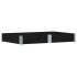 Collar de palet madera maciza de pino negro 150x100
