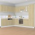 Mueble bajo cocina con cajón madera roble Sonoma 60x46x81,5