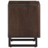 Mesita de noche de madera maciza de mango 40x34x46