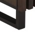 Mesita de noche de madera maciza de mango 40x34x46