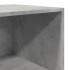 Aparador alto madera de ingeniería gris 40x41x185
