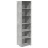 Aparador alto madera de ingeniería gris hormigón 45x41x185
