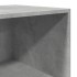 Aparador alto madera de ingeniería gris hormigón 45x41x185