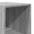Aparador alto madera de ingeniería gris Sonoma 30x41x185