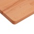 Estante de lavabo de pared de acero y madera maciza de
