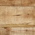 Mesa de centro de madera maciza de mango rugosa 55x55x45