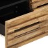 Mueble de TV madera maciza de mango rugosa 70x34x46