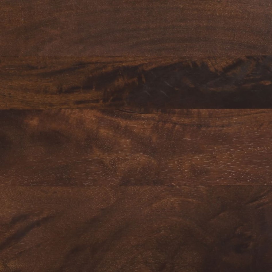 Mueble de TV madera maciza mango marrón 70x34x46