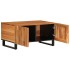 Mesa de centro madera maciza de acacia 80x51x40