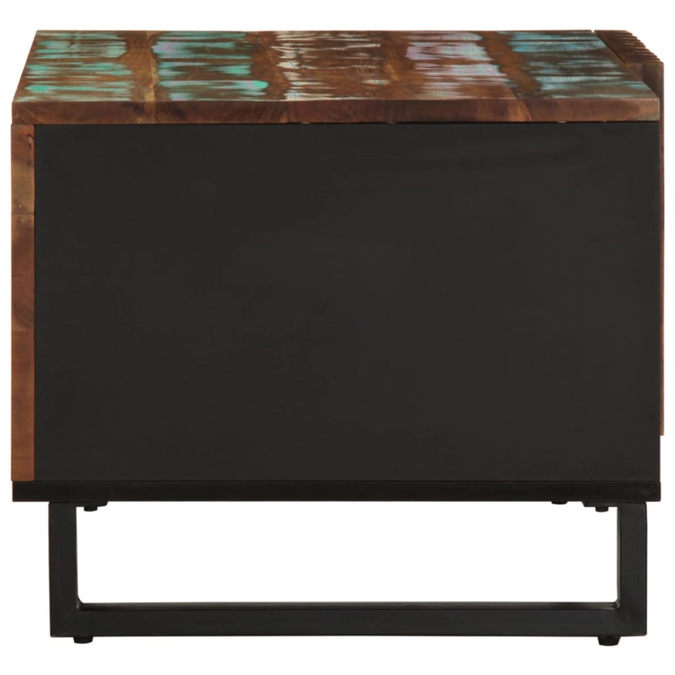 Mesa de centro madera maciza de acacia 80x51x40