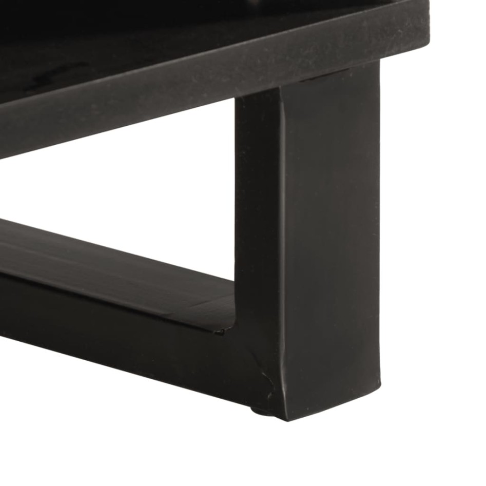 Mesa de centro madera maciza de acacia 80x51x40