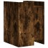 Mesita de noche madera de ingeniería roble ahumado 45x50x65
