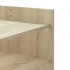 Mesa de centro madera de ingeniería roble Sonoma 100x50x50