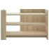 Mesa de centro madera de ingeniería roble Sonoma 80x50x50