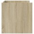 Mesa de centro madera de ingeniería roble Sonoma 80x50x50