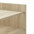 Mesa de centro madera de ingeniería roble Sonoma 80x50x50