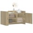 Mesa de centro madera de ingeniería roble Sonoma 80x50x50