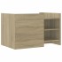 Mesa de centro madera de ingeniería roble Sonoma 80x50x50