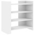 Aparador de madera de ingeniería blanco 73,5x35x75