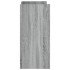 Aparador de madera de ingeniería gris Sonoma 73,5x35x75