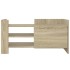 Mueble de TV madera ingeniería roble 80x35x40
