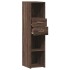 Aparador alto madera de ingeniería marrón roble 30x42,5x124
